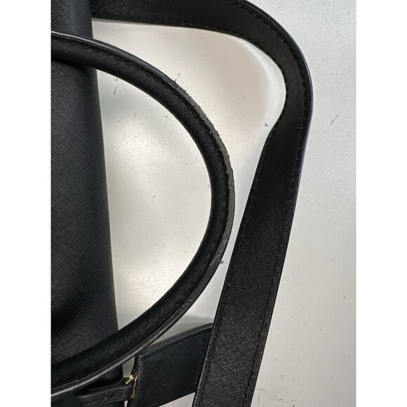 Michael Kors Hamilton Black Leather Crossbody/Tote - Picture 8 of 8
